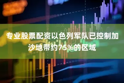 专业股票配资以色列军队已控制加沙地带约75%的区域